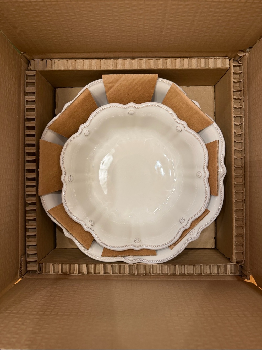 Juliska Two Berry & Thread - NWT Set of two serving bowls